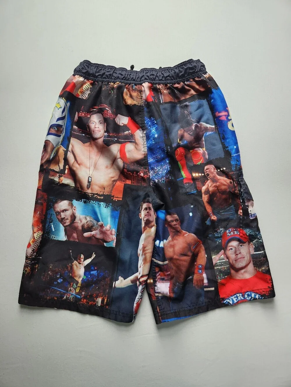 2010s WWE AOP Wrestling Swim Trunks Sz XL 14/16 John Cena